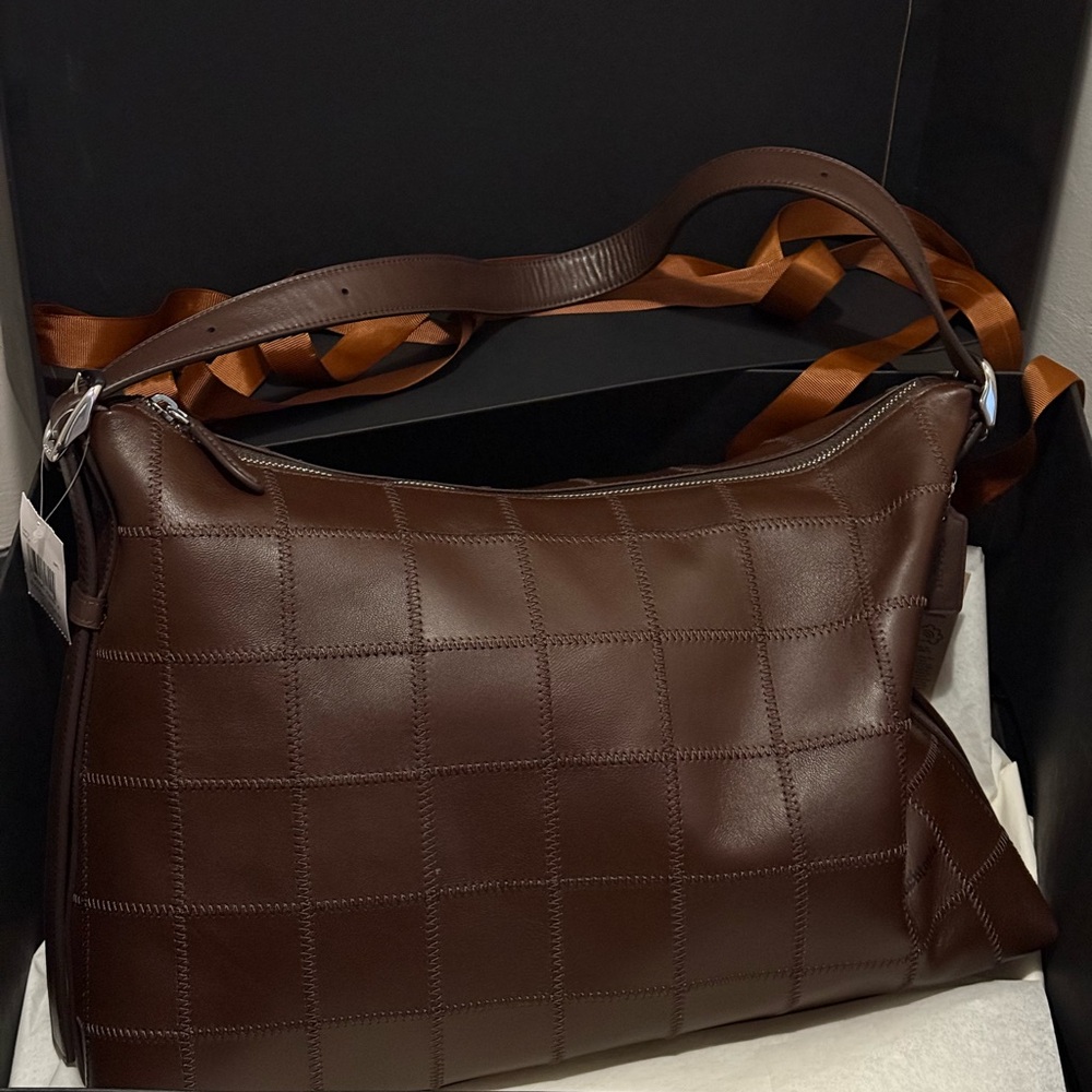 Coachtopia Alter Ego Slouchy Large Bag | Maple Brown NWT